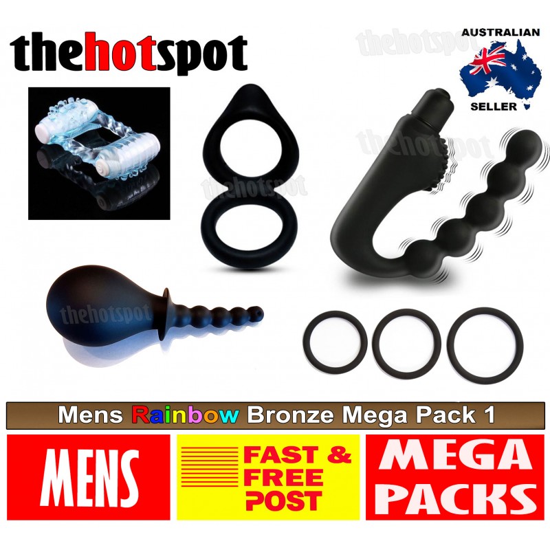 GAY MENS COUPLES BRONZE PACK 1 SEX TOY MEGA PACK